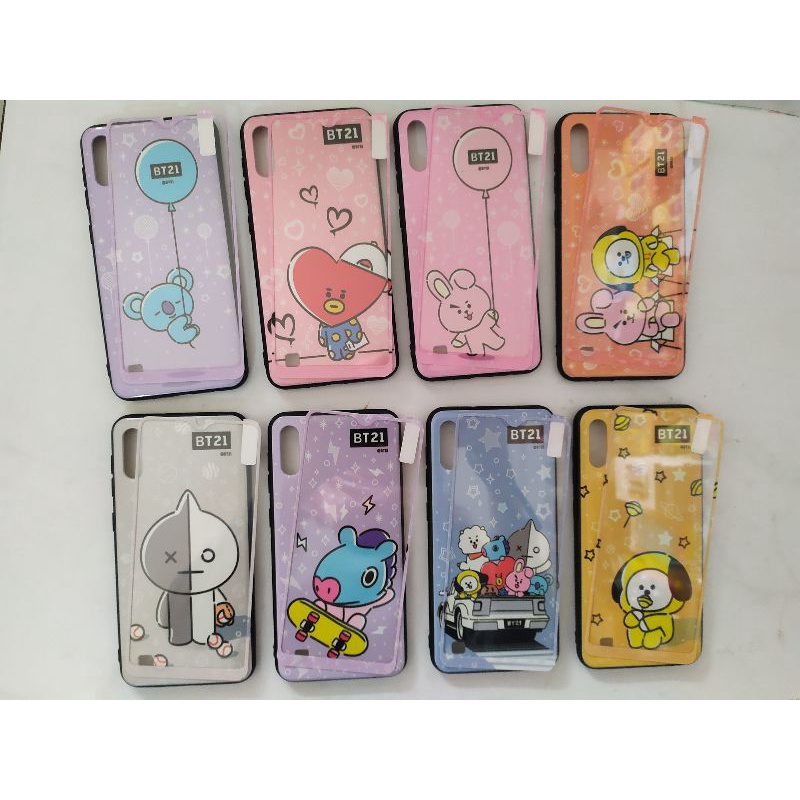 Case BTS CUTE 360 free TemperGlass-Samsung A10 A50 A50s A30s