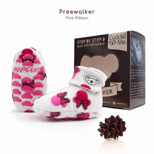 Cuddle Me  Prewalker Sepatu Kaos Kaki Bayi Cuddleme Free Souvenir