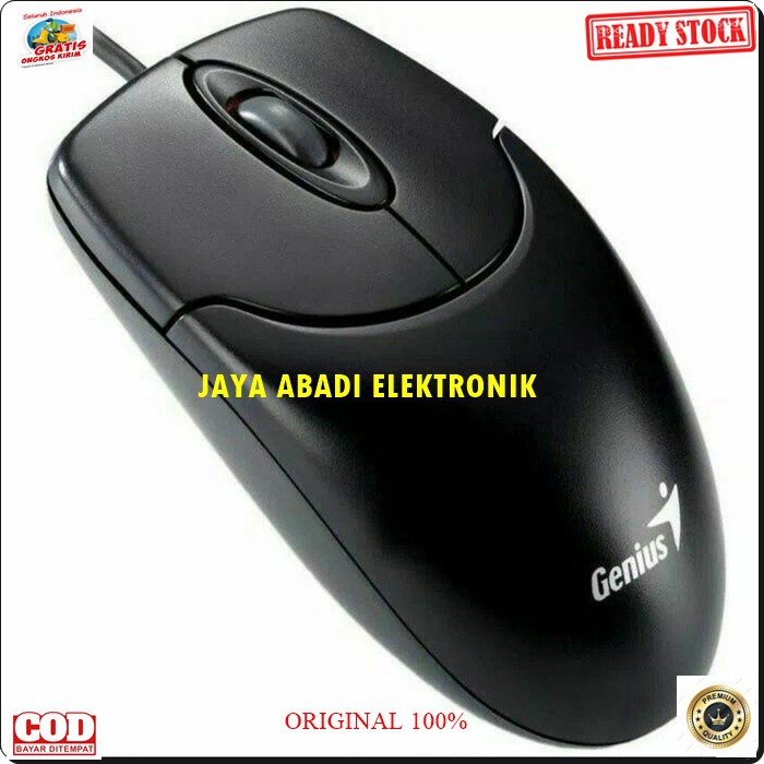 G50I GENIUS MOUSE USB KABEL WIRED CABLE OPTIKAL UNIVERSAL MULTI FUNGSI G50I  cable 1.8 USB  Mouse Genius Net Scroll  Spesifikasi:  - Barang Baru 100% - Laser optik warna merah - Resolusi 800 dpi - Konektifitas USB, wired/kabel - OS support Window