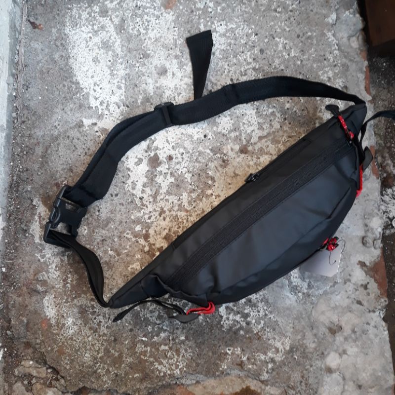 TAS SELEMPANG PRIA WAIST BAG TNF THE NORTH FACE WATERPROOF ANTI AIR PREMIUM MURAH