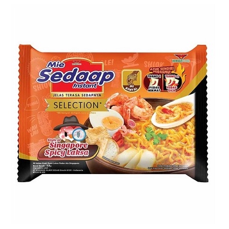 

MIE SEDAAP RASA SINGAPORE SPICY LAKSA