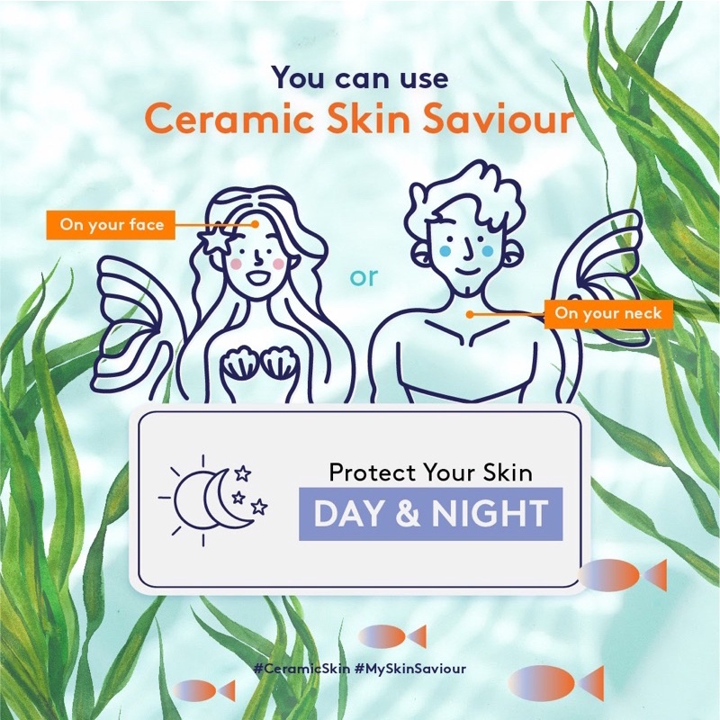 SOMETHINC Ceramic Skin Saviour Moisturizer Gel BPOM (25ml/50ml) Pelembab Wajah