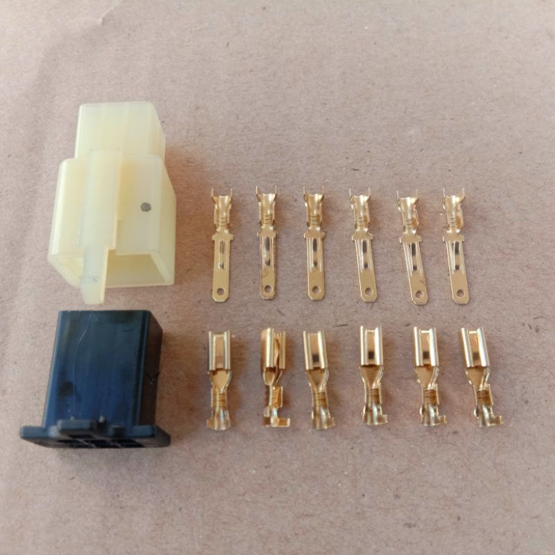 SOKET 6 PIN CONNECTOR