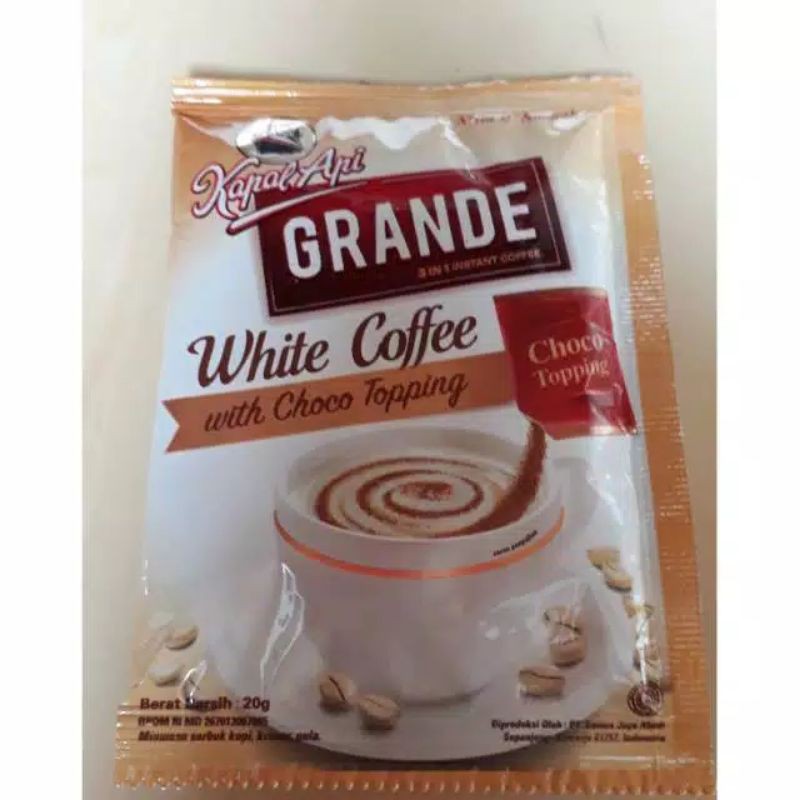 

kopi kapal api grande white Coffe mantab banget