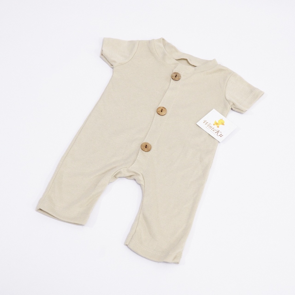 WINTEKU ROMPER Basic Button Gentle Man