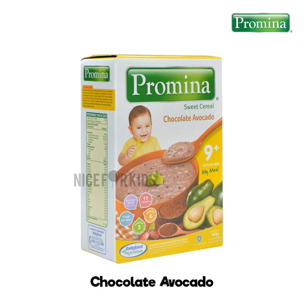 Promina Sweet Cereal 9+ / Bubur Sereal Bayi 9 Bulan Keatas 100Gr