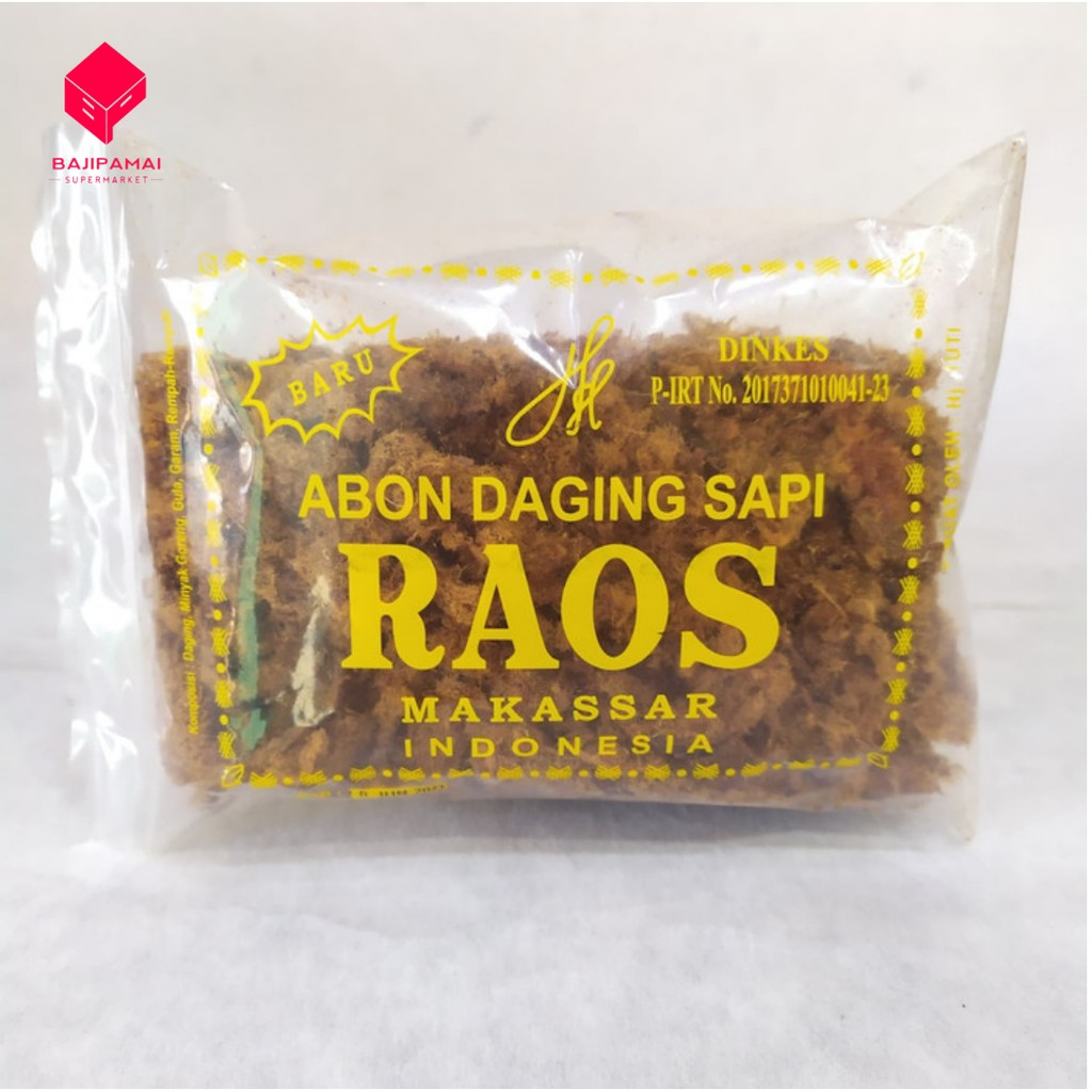 

ABON DAGING SAPI RAOS BESAR (-+100gr)