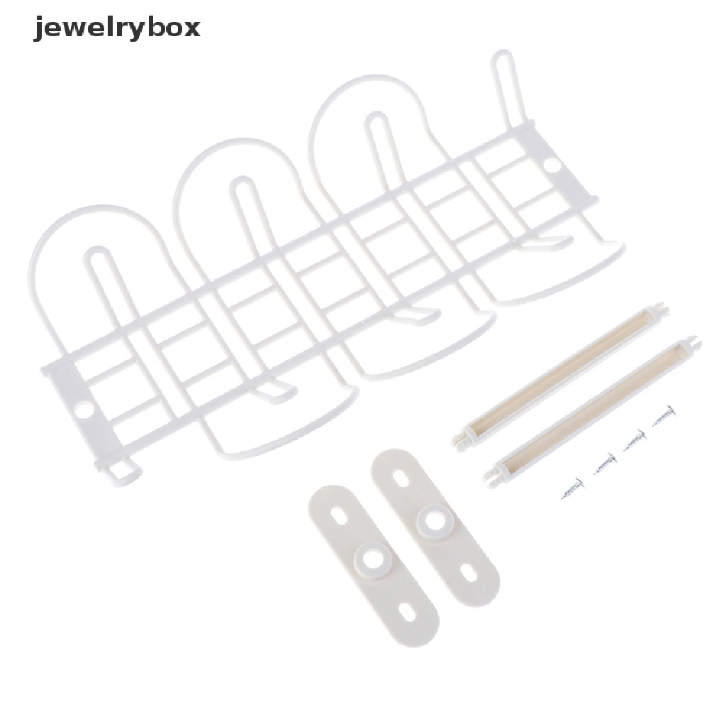 (jewelrybox) Keranjang Gantung Organizer Kabel Power Bawah Meja