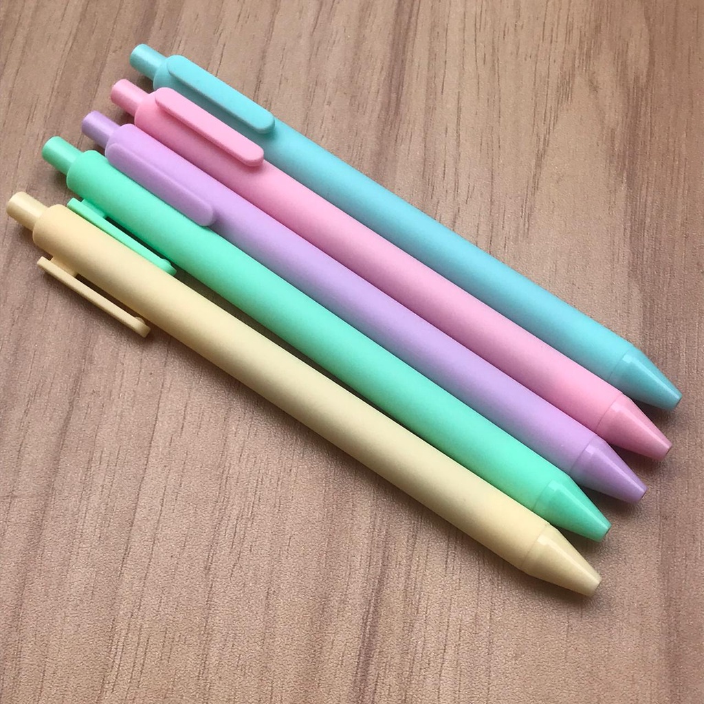 

PULPEN BOLPEN PEN CETEK MACAROON (5 WARNA) LANGSUNG COD PEN UNIK LUCU TINTA WARNA HITAM