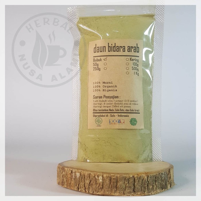

DAUN BIDARA ARAB BUBUK | KUALITAS PREMIUM | Ziziphus Mauritiana 100g