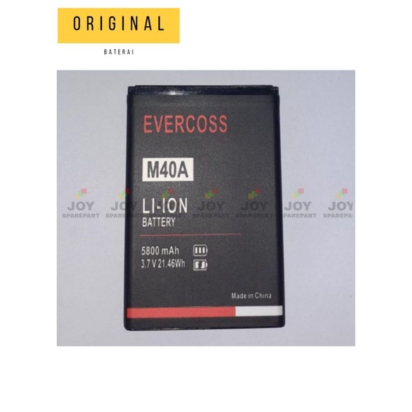 BATRE EVERCOSS M40A BATERAI BATERY