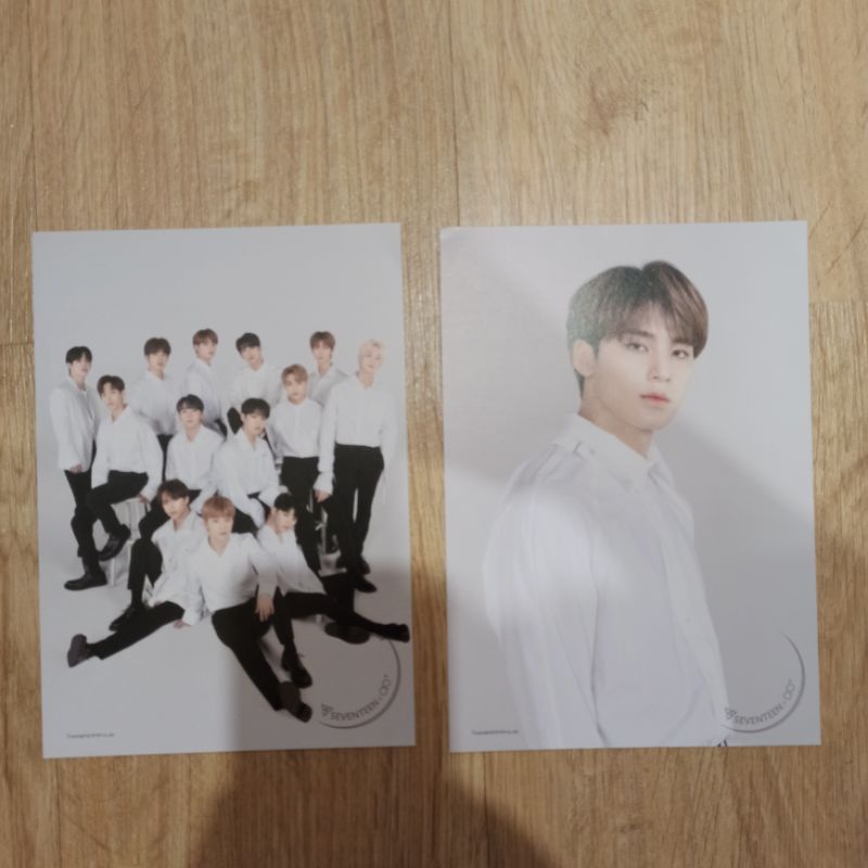 MINGYU SEVENTEEN AO+ POSTCARD