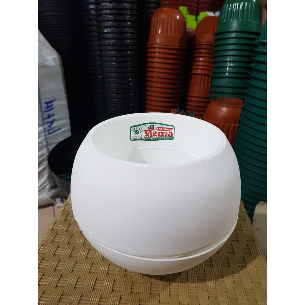Pot Bulat Vienna 676 / Pot Bulat Meja / Pot Bulat Premium