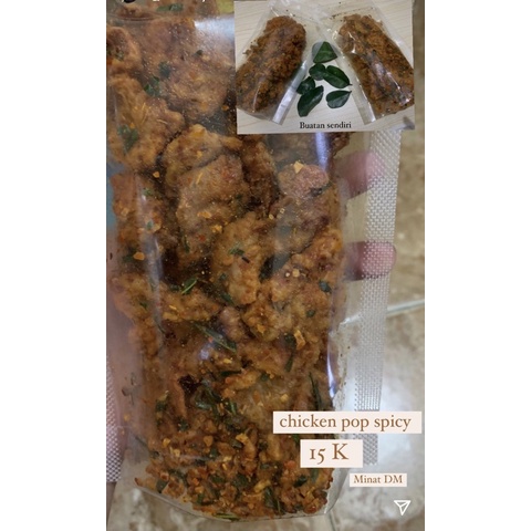 

ayam crispy pedas daun jeruk 100g