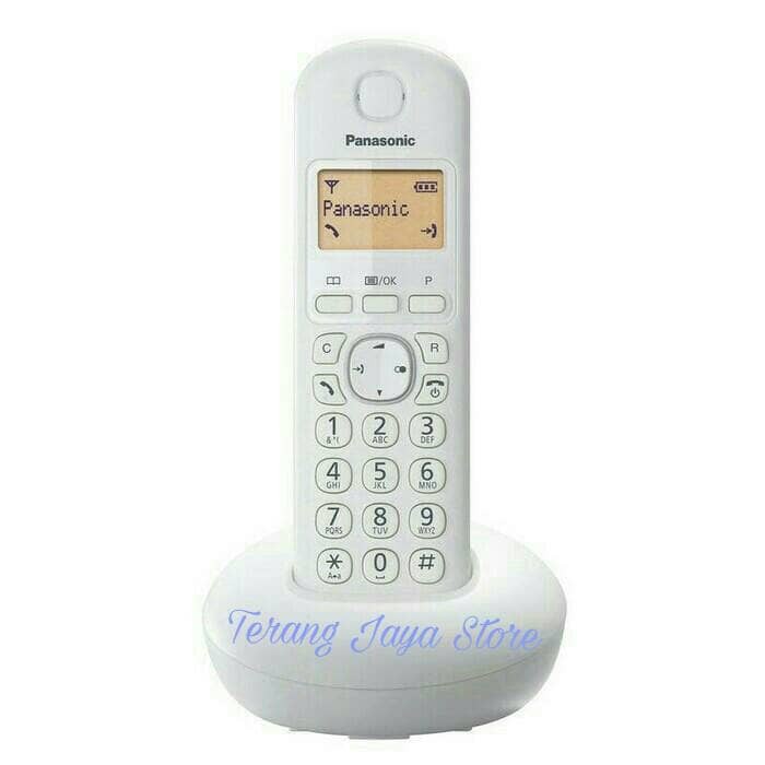 Telepon Wireless Panasonic KX-TGB210 (Putih) Telepon Rumah KX-TGB 210