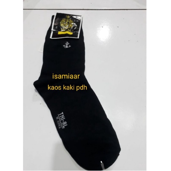 KAOS  KAKI PDL//PDH JATAH TNI .HITAM PUTIH LORENG