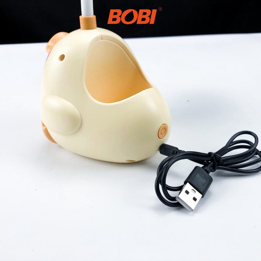 Lampu Tidur kode CS281 Model Bebek LED Lucu / Lampu Tidur atau Lampu Belajar Merk Bobi - Warna Random