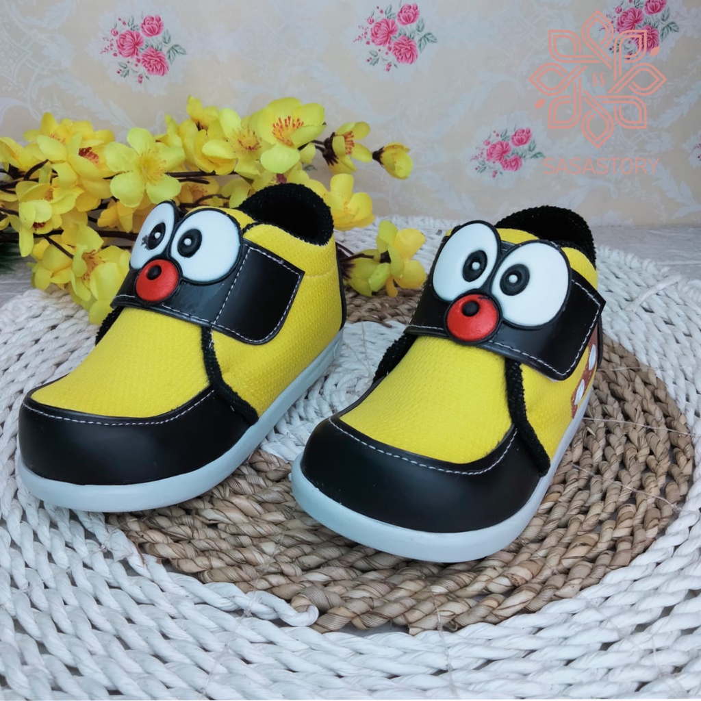 SEPATU SNEAKER ANAK LAKI LAKI KARAKTER USIA 1-2 TAHUN CA45