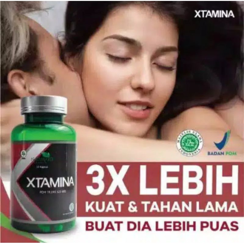 XTAMINA HERBAL STAMINA PRIA KUAT DEWASA MENAMBAH STAMINA KESUBURAN PRIA - 100% ORIGINAL