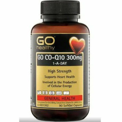 GO HEALTHY GO CO-Q10 300mg - 90 CAPSULES