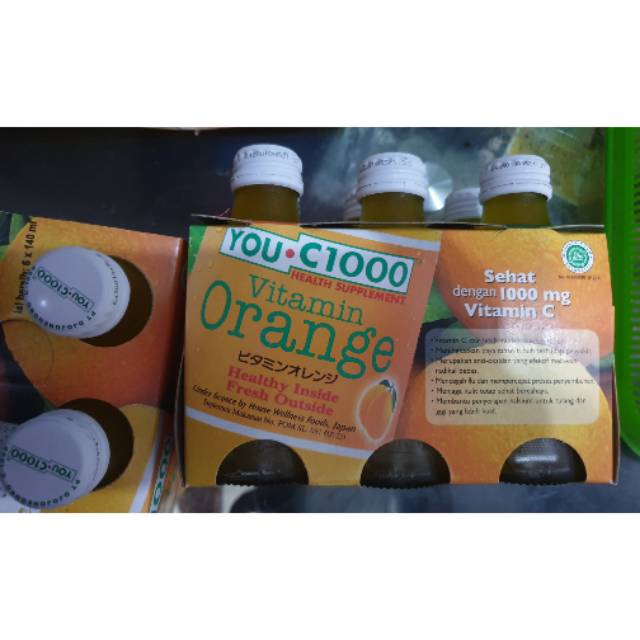Minuman Kesehatan Suplemen You C 1000 Orange Jeruk Lemon Apel Vitamin C 1000mg Daya Tahan Tubuh Shopee Indonesia