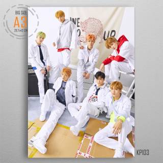 Poster Korea NCT DREAM Hiasan  Dinding  Bahan Kayu  MDF  