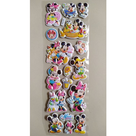 Jual Stiker Timbul MICKEY MOUSE Ukuran 10x30cm | Shopee Indonesia