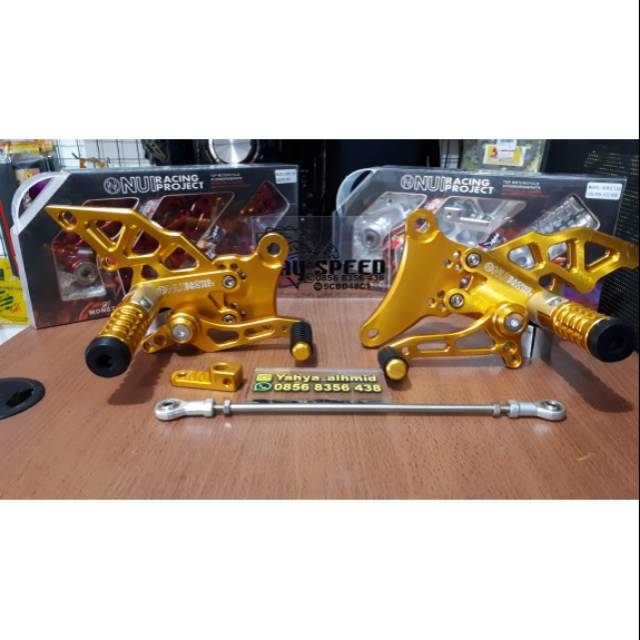 Footset underbone sonic supra gtr ub sonic