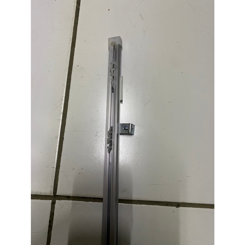 Gala Hordeng Meteran Set Lengkap Gala Hordeng Etalase Rel Tirai Besi Gordeng