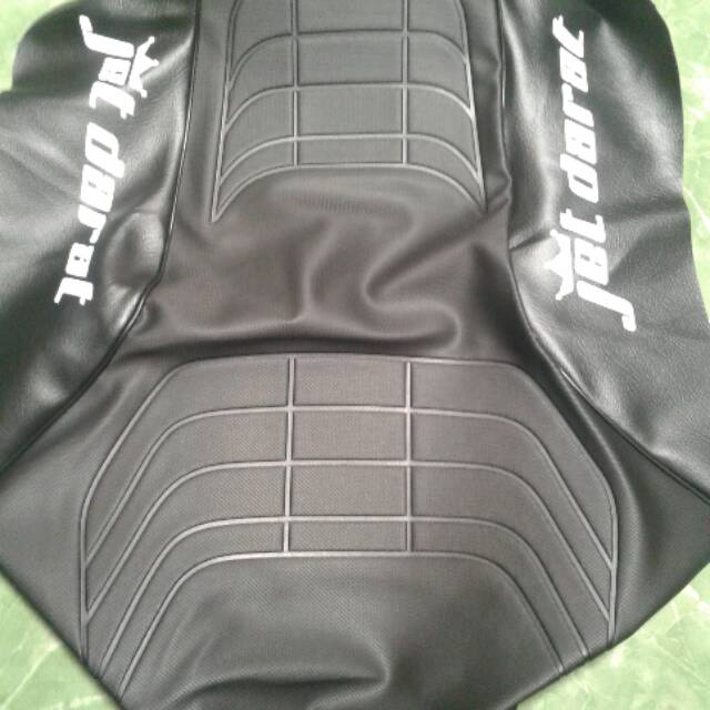 Cover kulit jok motor RX KING jet darat hitam