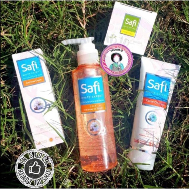 SAFI ANTI ACNE SERIES 4 in 1 (Paket isi 4)