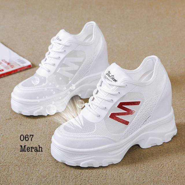 Sepatu Wedges wanita impor Korea#A067