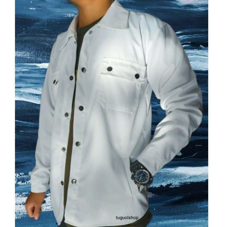 JAKET SEMI PARKA ORIGINAL//JAKET TRUCKER//JAKET KANVAS//JAKET PRIA-6