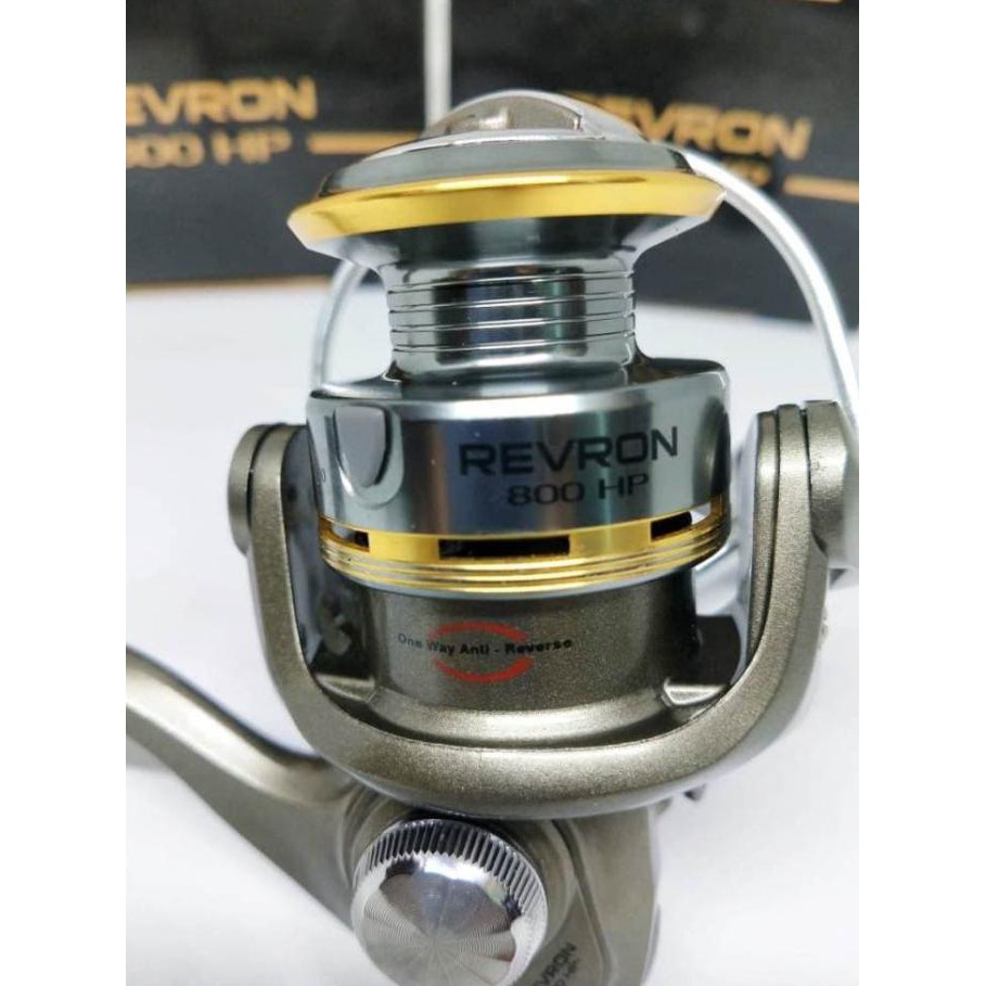 TERMURAH Reel Spinning Anyfish Revron 800 HP Power Handle 9 BB Fishing Reel