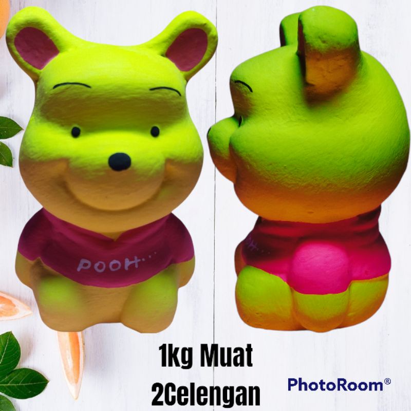 Celengan Tanah Liat/Gypsum Karakter Kartun /CELENGAN ANAK/UNIK/LUCU/VIRAL/TRADISIONALCelengan Tanah 