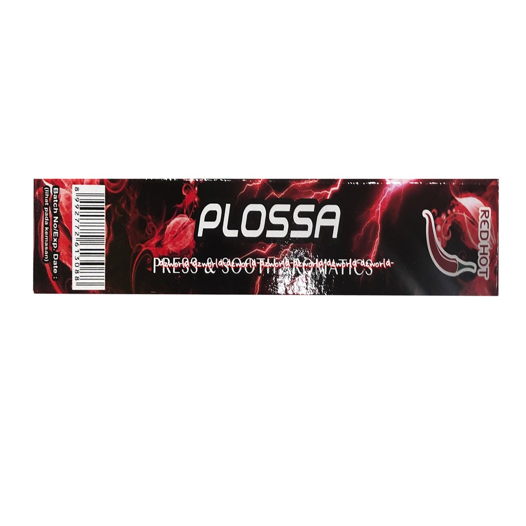 Plossa Press &amp; Sooth Aromatic 10ml Minyak Angin Aromatherphy Untuk Perut Kembung Masuk Angin Plosa