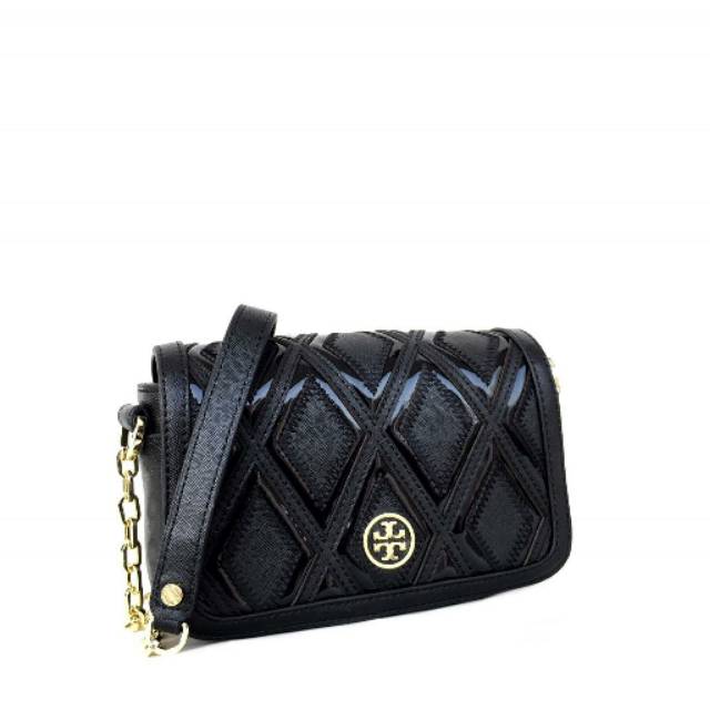 Tory Burch Robinson Patchwork Chain Mini Bag