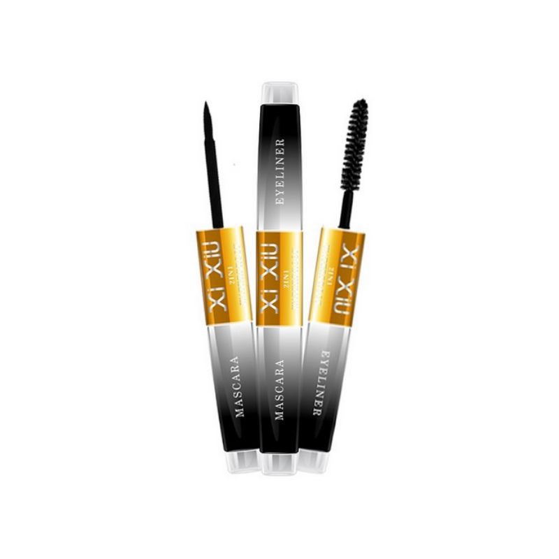 Xi Xiu Divine 2 in 1 Waterproof Mascara &amp; Eyeliner 2x4 gr