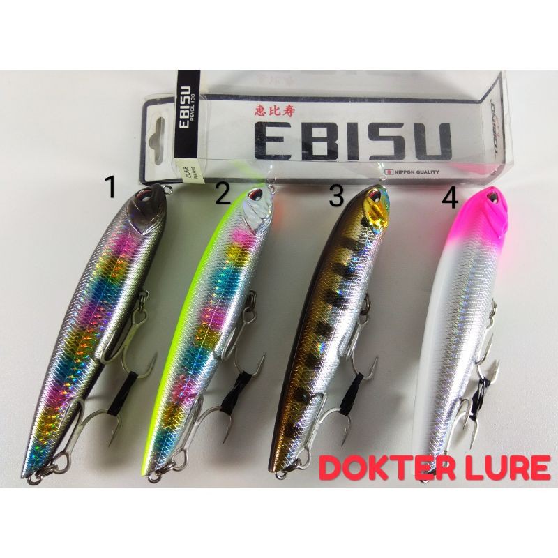 LURE Pencil TOMIGO EBISU 130 33.2gr Umpan Casting Floating WTD