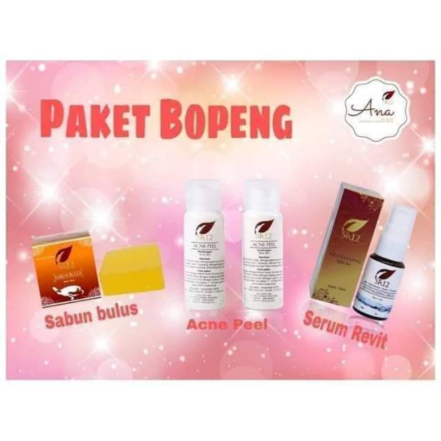 PAKET ANTI BOPENG SR12 HERBAL SKINCARE