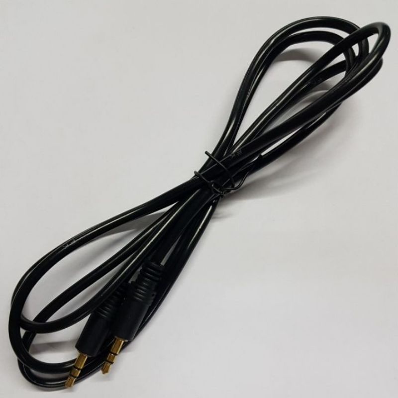 FK Audio Cable 1.5m Jack 3.5mm - Kabel AUX 1 ke 1 Hp ke Speaker Stereo