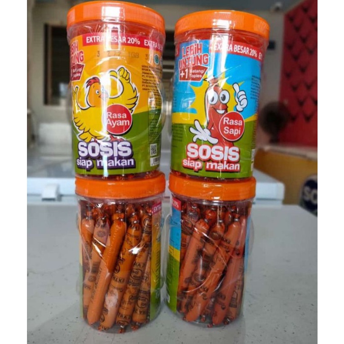 

sosis sonice siap makan / sosis siap makan / sosis sonice toples