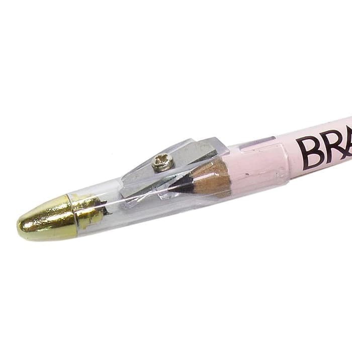 BRASOV - Eyebrow Pencil 2 in 1 Pensil Alis + Rautan