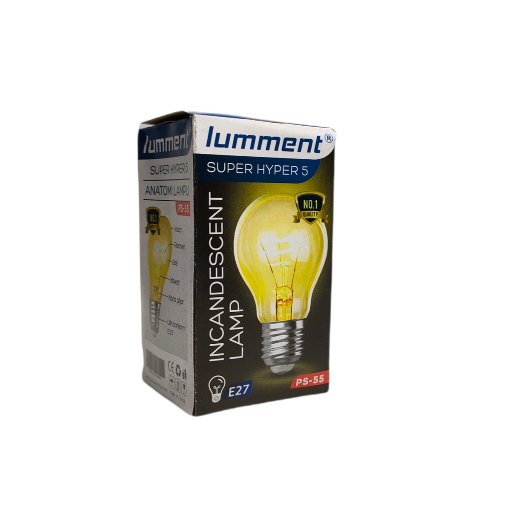 Lumment Lampu Pijar 5 Watt - Cahaya Kuning