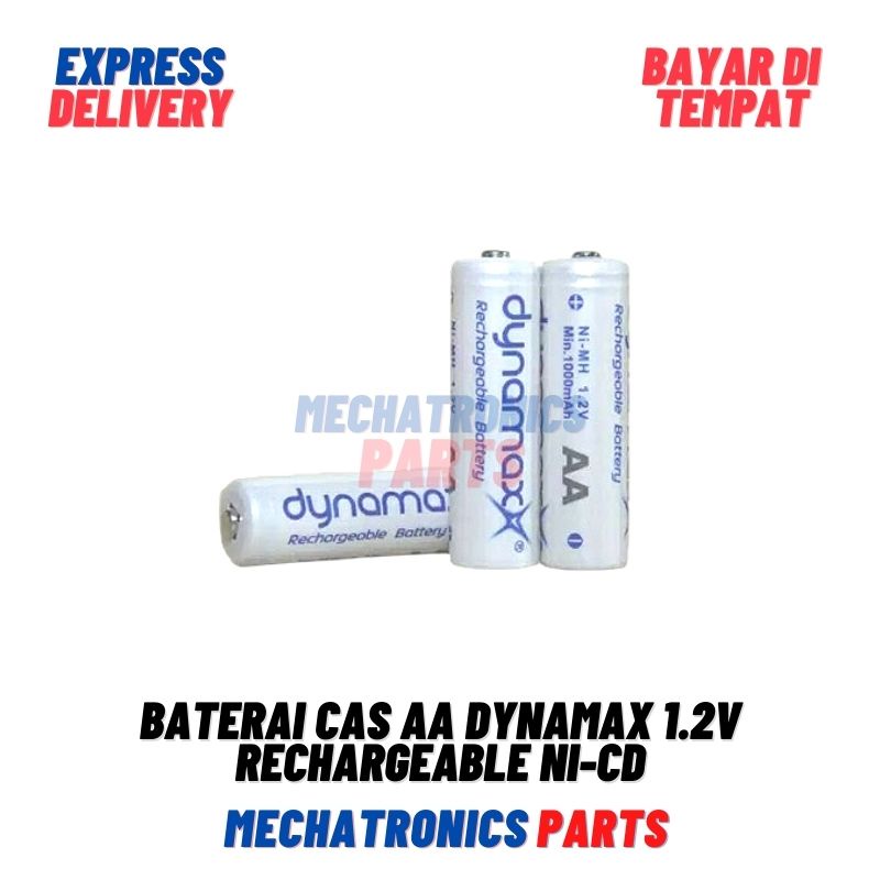 Baterai Cas AA Dynamax 1.2v Rechargeable Ni-Cd