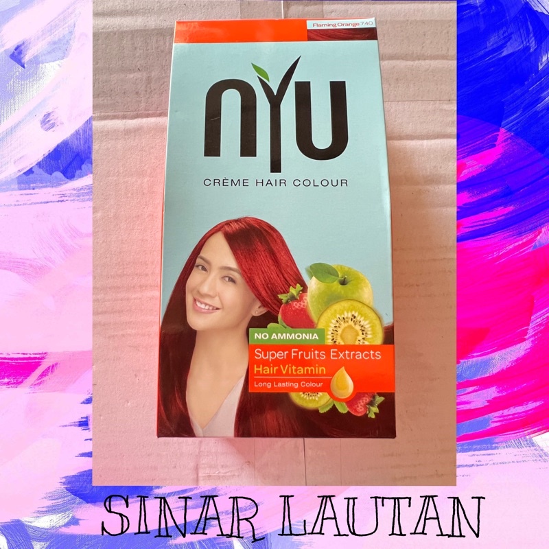 NYU CREME HAIR COLOUR FLAMING ORANGE / SEMIR RAMBUT NYU