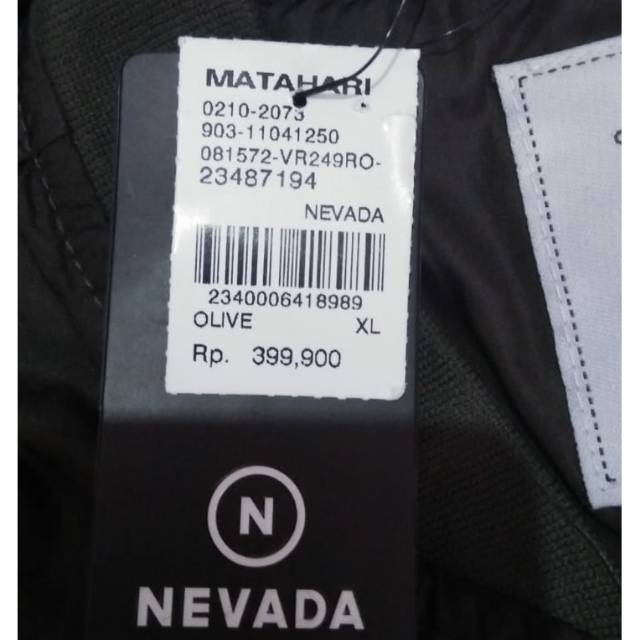 Jaket cewek parasut NEVADA ORI//BRANDED MATAHARI