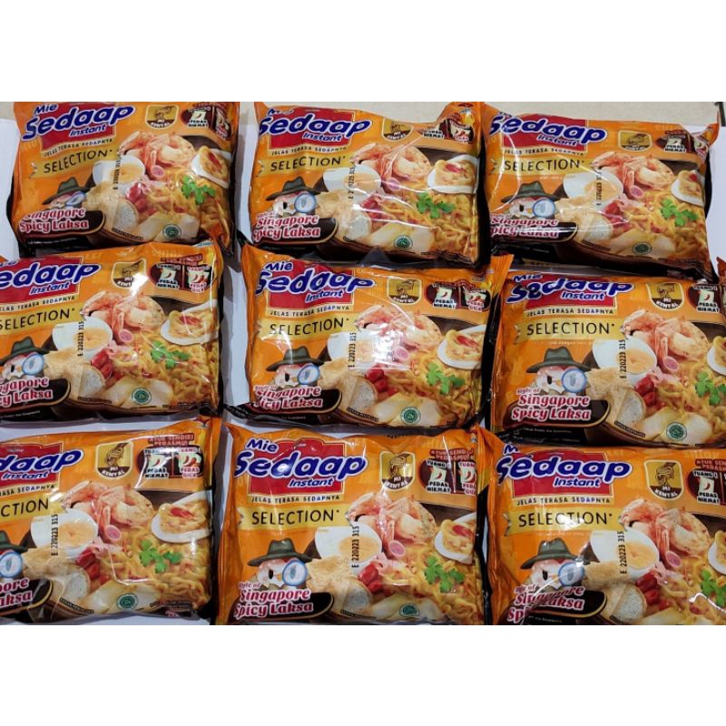 

[COD] Mie Sedaap Singapore Spicy Laksa | Satuan&Paket isi 3