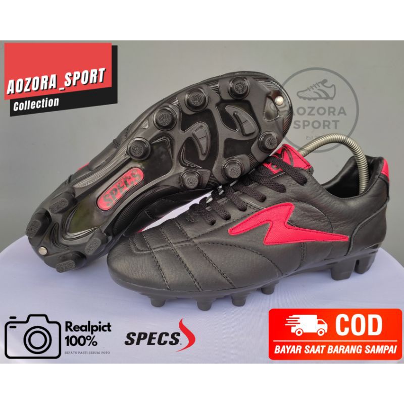 aozora_sport sepatu bola specs bahan kulit asli berkualitas free kaos kaki-3
