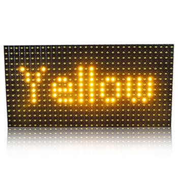 P10 DIP Yellow Kuning LED Modules Running Text